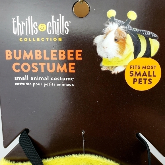 THRILLS & Chills Collection Bumblebee Small Animal Pet Dog Cat Costume. - Picture 3 of 6